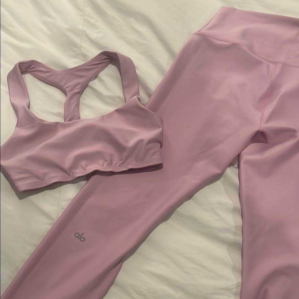 ALO Yoga Lavender Sports Bra